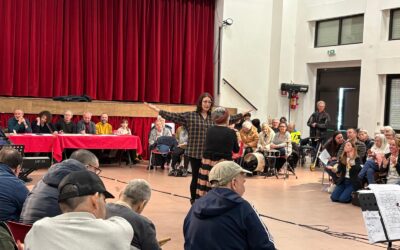 Gli ospiti della Rsa Chiarugi alla finale del Festival della canzone divergente a Firenze